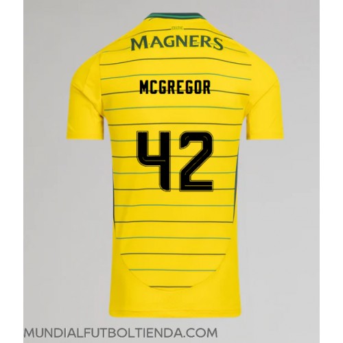 Camiseta Celtic Callum McGregor #42 Segunda Equipación Replica 2024-25 mangas cortas